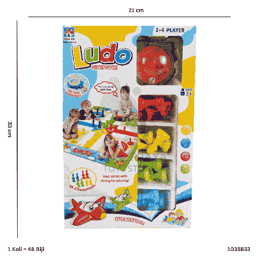 [1035833] LUDO PLAYSET 5833