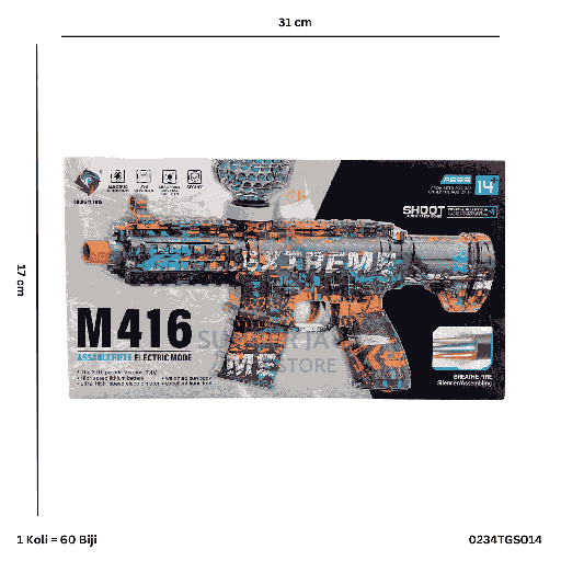 [0234TGS014] M 416 EXTREME GUN TGS-014