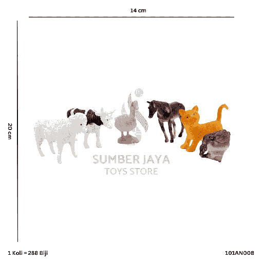 [101AN008] FARM ANIMAL AN008