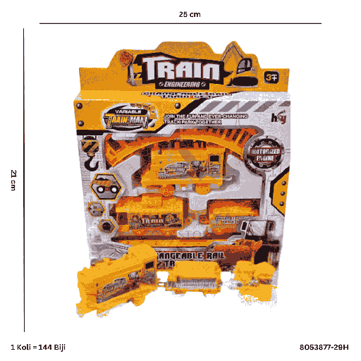 [8053877-29H] B/O TRAIN ENGINEERING 877-29HJ