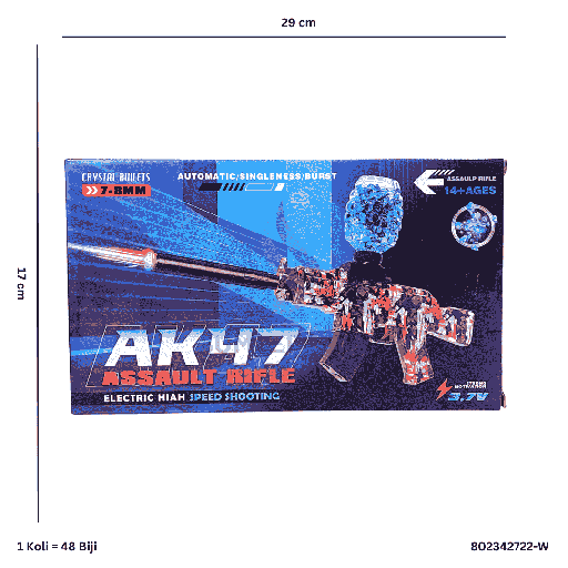[802342722-W] AK-47 ASSAULT RIFLE 2722-W