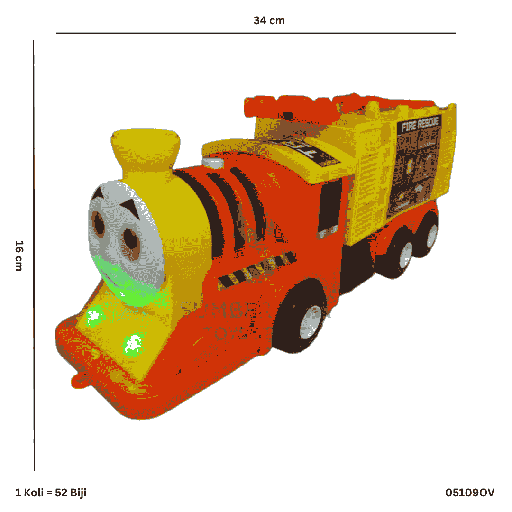 [05109OV] THOMAS CONTRUCTION FIRE RESCUE OV 09 
