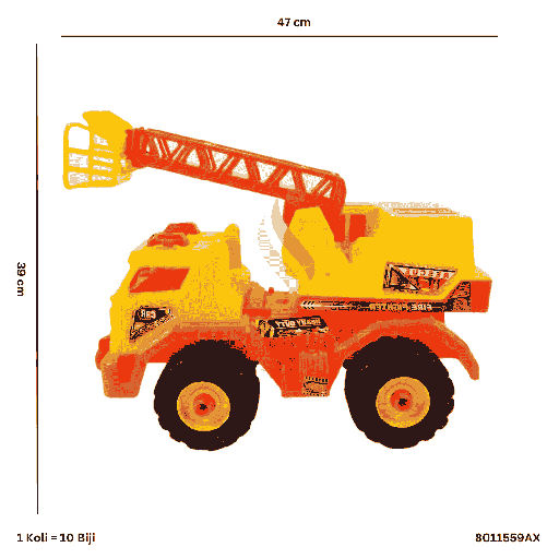 [8011559AX] TRUCK TANGGA BESAR PEMADAM AX 59