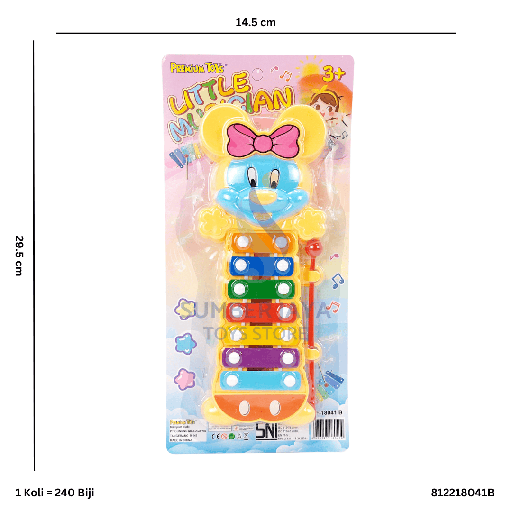 [812218041B] XYLOPHONE MINI MOUSE 18041B