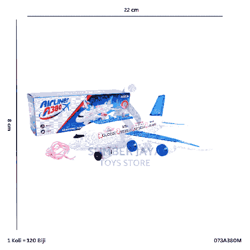 [073A380M] B/O AIRLINES W/ MUSIC A380M
