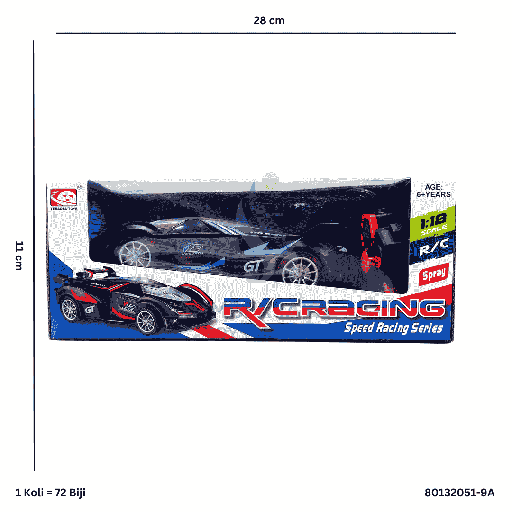 [80132051-9A] R/C 5FC RACE WAR W/SMOKE 051-9A