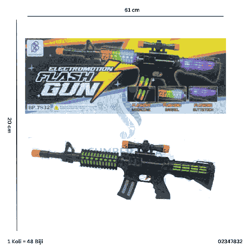 [02347832] FLASH GUN B/O 7832