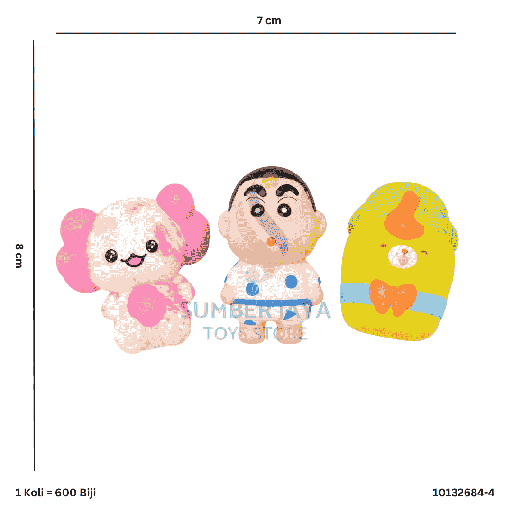 [10132684-4] CARTOONN SQUISHY 32684-4