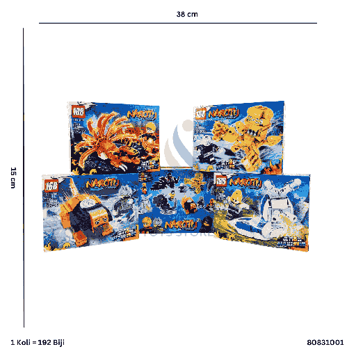 [80831001] RPK NARUTO W/ BIJUU GUARDIAN 1001