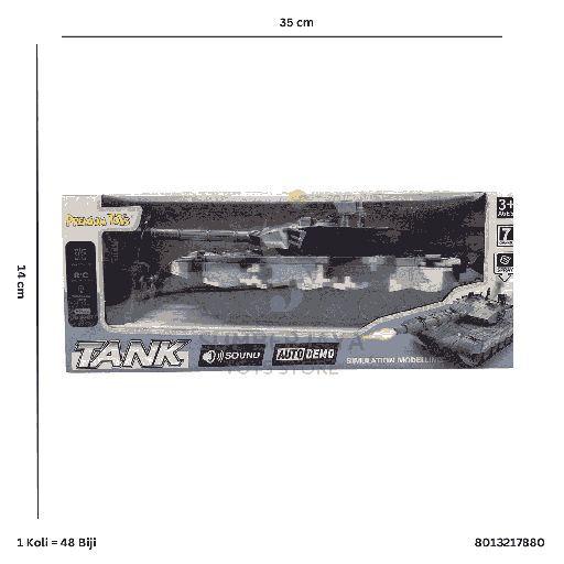 [8013217880] R/C TANK SIMULATION 17880