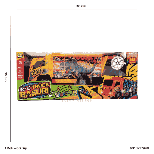 [8013217948] R/C TRUCK BASURI 17948