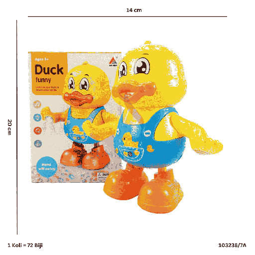 [103238/7A] DANCING DUCK 238-7A