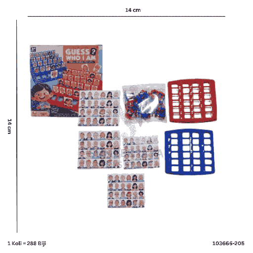 [103666-205] WHO I AM GAME CARDS 666-205A