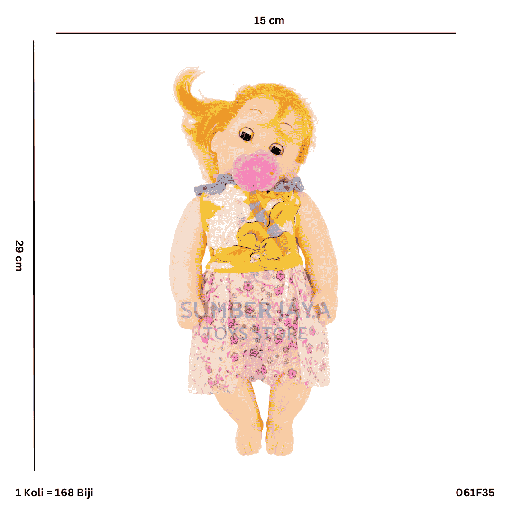 [061F35] B/O DOLL CRYING F35