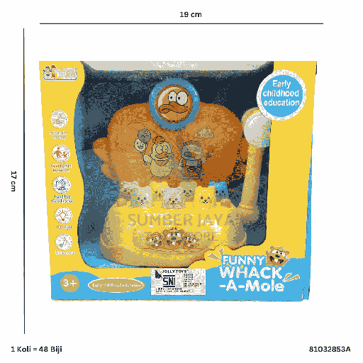 [81032853A] FUNNY WHACK A MOLE 2853A