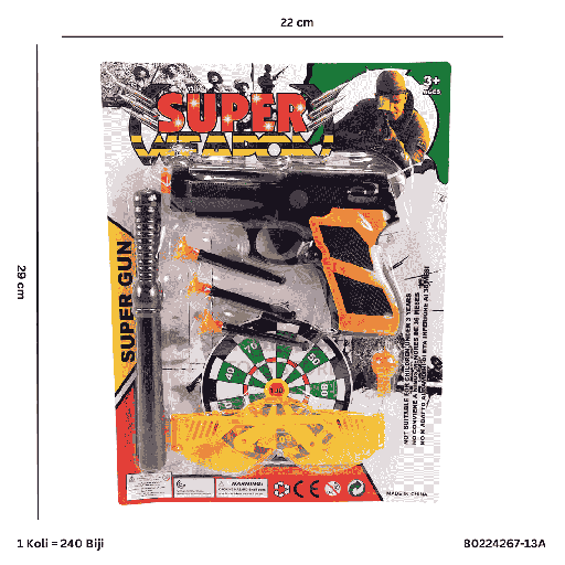 [80224267-13A] SUPER SHOOT GUN 4267-13A