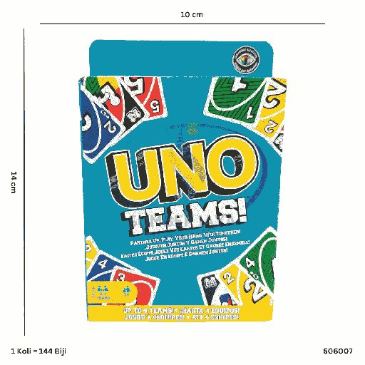 [506007] UNO CARD TEAMS