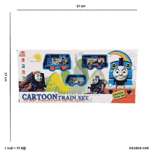 [053808-106] TRAIN CARTOON THOMAS 808-106