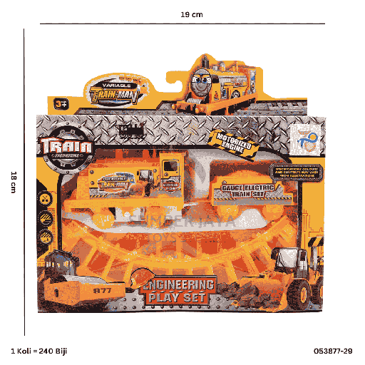 [053877-29] ENGINEERING TRAIN TRACK 877-29DQ
