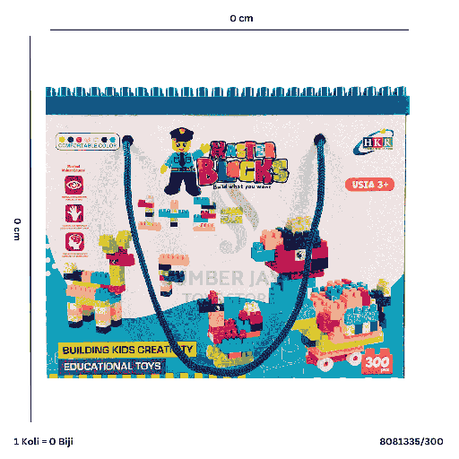 [8083335/300] MASTER BLOCKS 300PC 010335/300