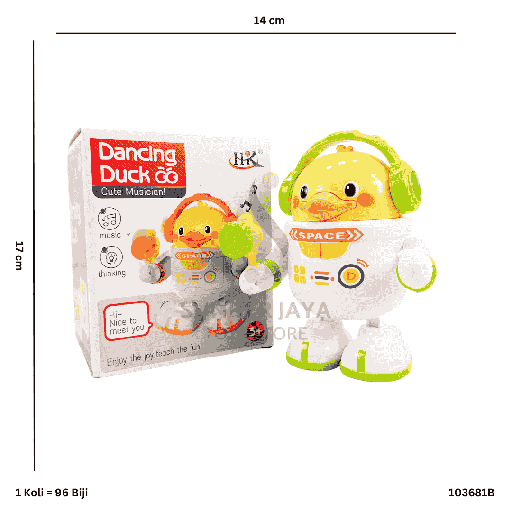 [103681B] DANCING DUCK  681B