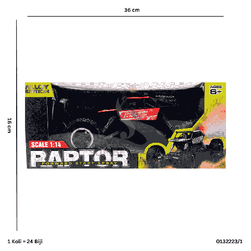 [0132223/1] R/C RAPTOR CLIMBING 223/1