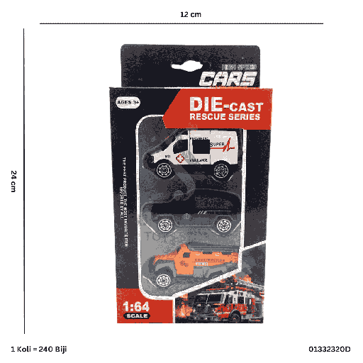 [01332320D] DIECAST CARS 2320-D