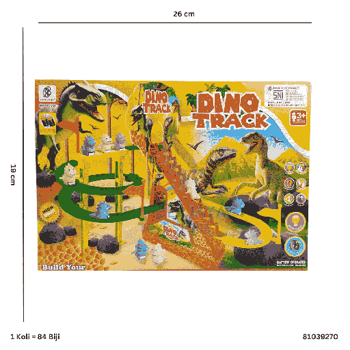 [81039270] SMALL PLAYGROUND DINO TRACK 9270
