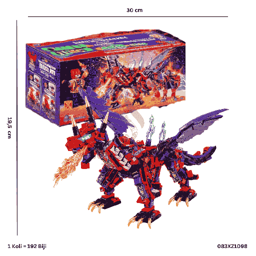 [0831098] RPK NINJAGO MASTER OF SPINJITZU FIGURE