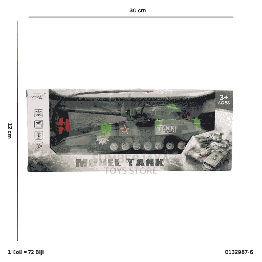 [0132987-6] R/C MODEL TANK 987-6