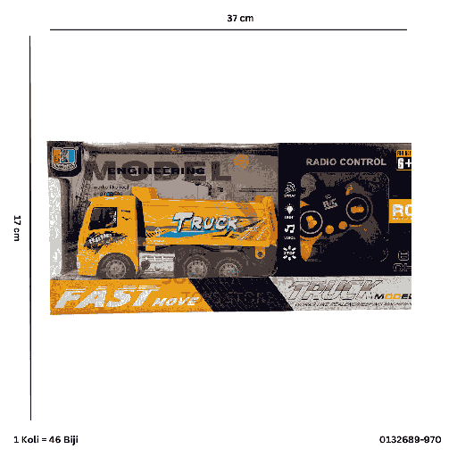 [0132689-970] R/C TRUCK FASTMOVE 689-970