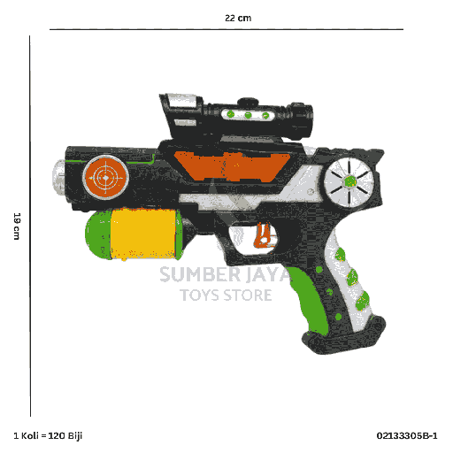 [02133305B-1] PISTOL BATERAI PROJECTION 3305B-1