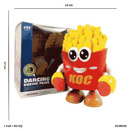 [103R24S] DANCING BOXING FRIES R24S