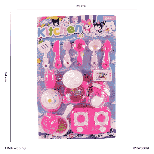 [81523039] DAPUR JUNIOR FANCY KITCHEN 3039