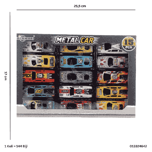 [013324642] METAL ALLOY CAR 24642