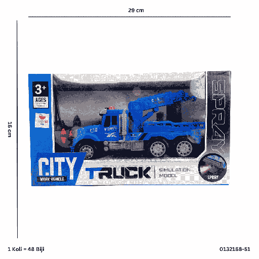 [0132168-51] R/C CITY TRUCK 168-51