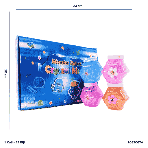 [1032067A] SLIME 2WRN BUNGA 2067A