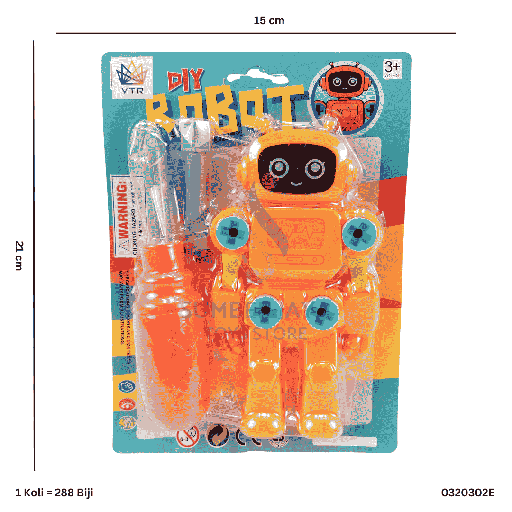 [0320302E] ROBOT DIY SET 0302E