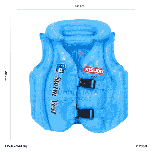 [21288B] SWIMMING VEST TYPE B 88B