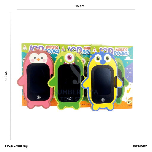 [0834502] LCD WRITING BOARD TABLET 5,5" 4502
