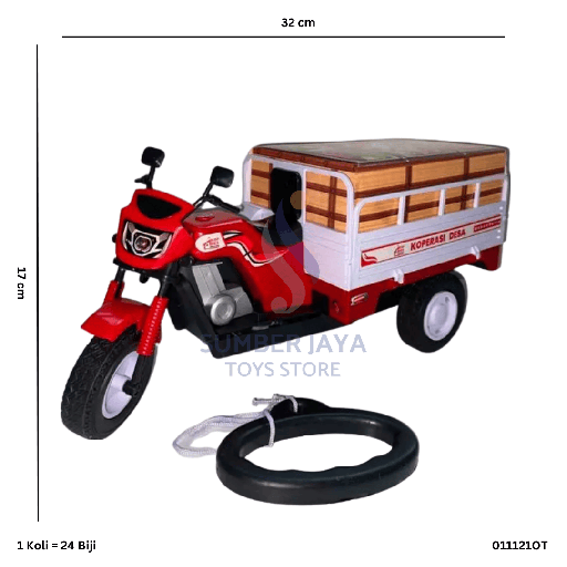 [011121OT] VIAR KOPDES MERAH PUTIH BO KTG OT 21