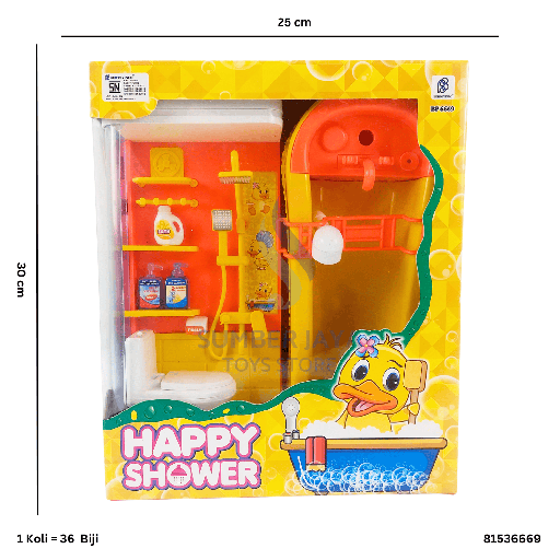 [81536669] HAPPY SHOWER LEMARI SHOWER+FUNNY DUCK 6669