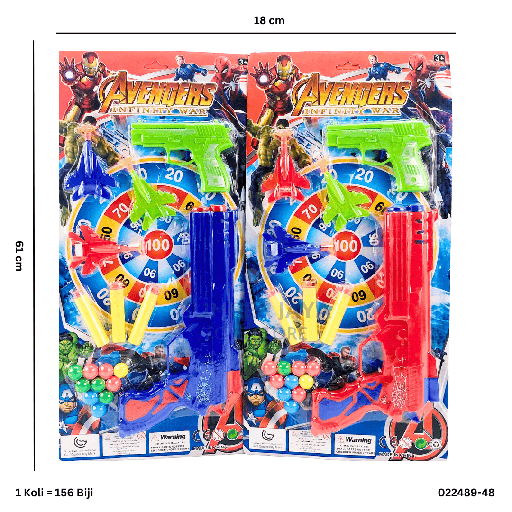[022489-48] AVANGERS BULLET GUN K89-48