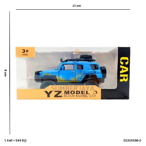 [01334236-2] DIECAST YZ MODEL CAR 4236-2