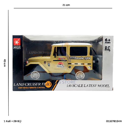 [013278134A] R/C TOYOTA OFF ROAD CAR 78134A