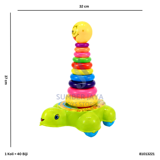[81013221] DONAT SUSUN KURA-KURA JUMBO KTG B 3221