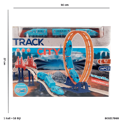 [805317969] TRAIN TRACK CITY 17969