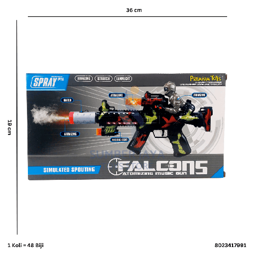 [8023417991] B/O FALCONS GUN 17991