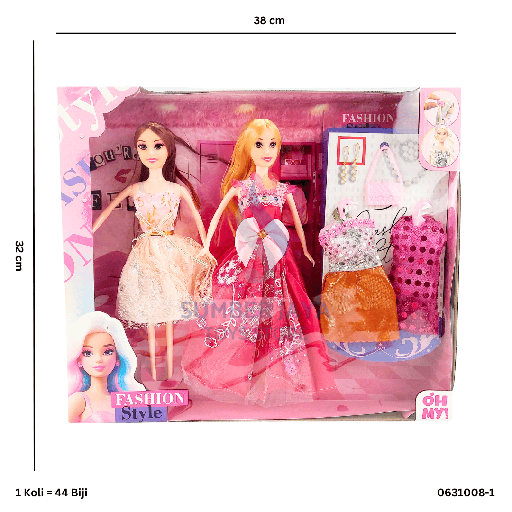 [0631008-1] BNK SET KEMBAR ACCESORIES TAS 1008-1