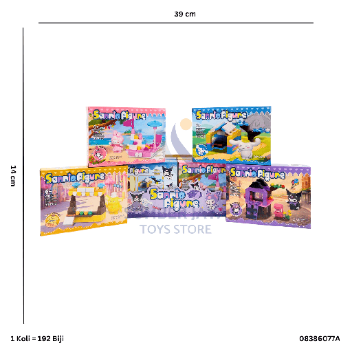 [08386077A] RPK SANRIO & FRIENDS FGR 6077A
